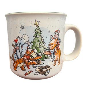 Festive Holiday Mug with Cartoon Characters